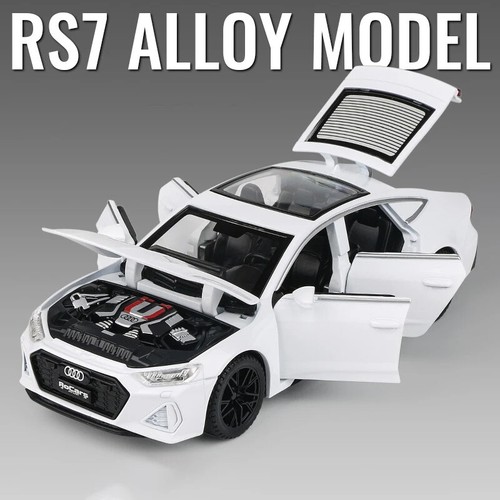 NEW 1/32 Audi RS7 Sportback Diecast Model Car With Sound & Light Kids Toy Gift - Picture 10 of 15