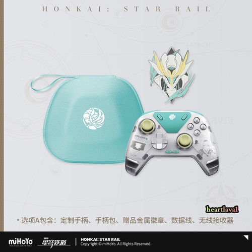 Gamepad controller di gioco wireless ufficiale Honkai: Star Rail Firefly con scatola badge - Foto 3 di 21