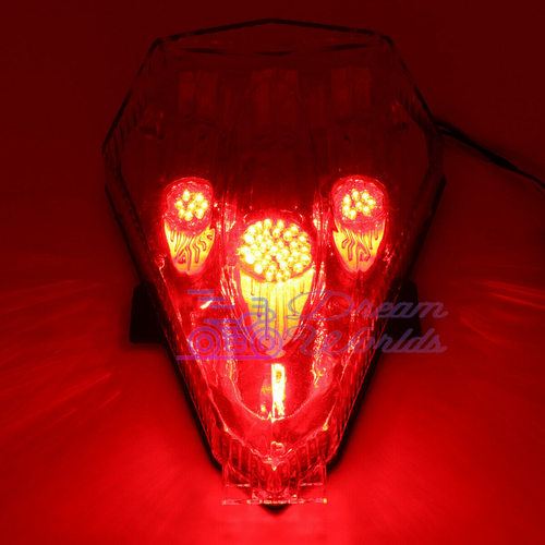 Nueva luz trasera integrada de señales de giro LED para Yamaha YZFR6 YZF-R6 2006-2016 - Imagen 4 de 17