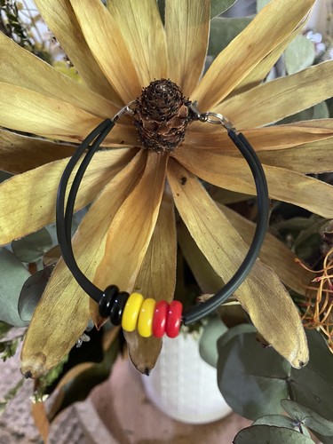 Surfer Aboriginal Colours Double Strand Bracelet - Picture 3 of 3