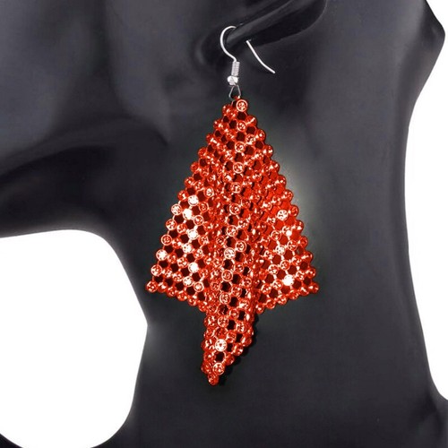 Personalized Earrings Sequins Earrings Geometric Women Fashion Earrings Square - Picture 56 of 57