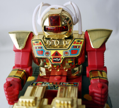RARE VINTAGE 80'S ROBOT TIGER TANK COSMIC RAIDER FORCE SPACE