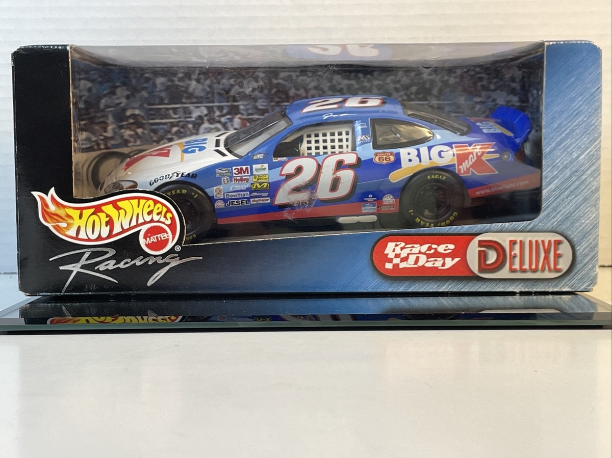 ミニカー 90s y2k hotwheels nascar 1999 Mattel Hot Wheels NASCAR #26 Jimmy Spencer Big K-Mart 1:24