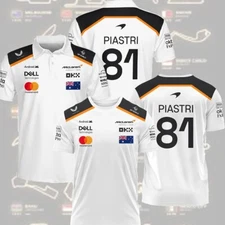HOT - Oscar Piastri OP81 McLaren F1 Exclusive Polo Shirt, Oscar Piastri T-Shirt