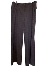 Nine West Stretch Dress Pants Plaid Size 8 Slouchy Cyndi