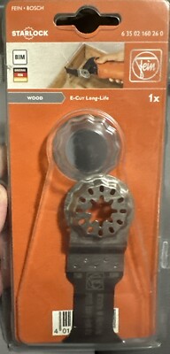 Fein-Bosch: Starlock 6-35-02-160 26-0 Wood 1X E-Cut LongLife Blade