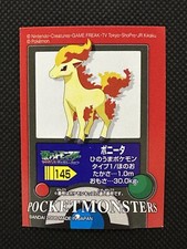 Ponyta No. 145 Pokemon Kids Sticker Seal Japanese Bandai 2006 Japan F/S