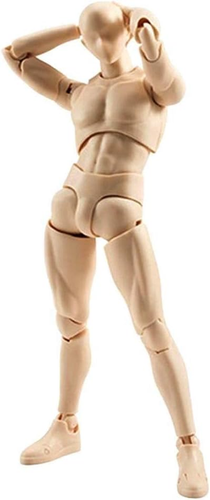 Body-Kun Actionfiguren-Set, Actionfiguren-Modelle für Künstler, 5,9 Inch (Skin) - Bild 2 von 12