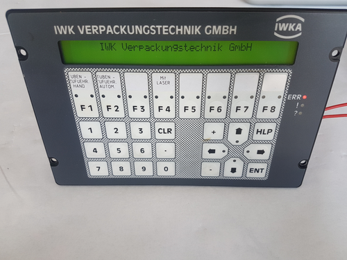 Lauer PCS090. Operator Panel / Bedienkonsole IWKA - Picture 4 of 9