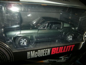 Details Zu 1 18 Greenlight Steve Mcqueen Bullitt Ford Mustang Gt 1968 In Ovp