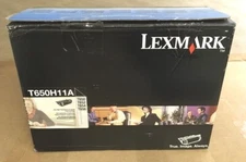 Lexmark High Capacity Black Toner Cartridge T650 Series T650H11A ✅❤️️✅ Open Box
