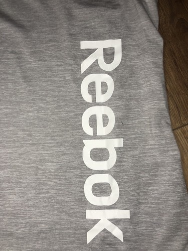 Reebok Women’s Athletic Slim Mythic Training Tank Spellout Size Extra Small Grey - Picture 3 of 4