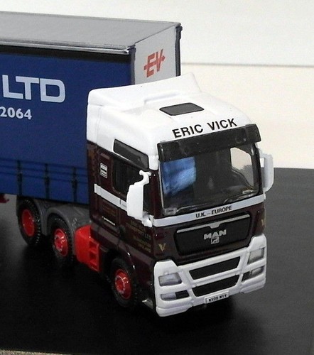 Oxford Diecast 1/76 Scale MAN02CS - MAN TGX - Eric Vick Transport - Picture 2 of 7