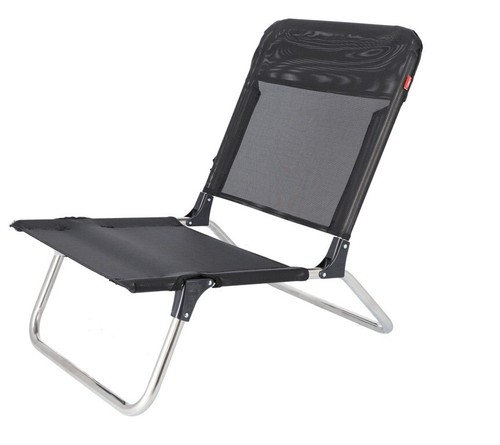 Jan Kurtz  schwarz Strandstuhl fiam 498504 Klappstuhl Design Sitzhilfe Aluminium - Afbeelding 1 van 3