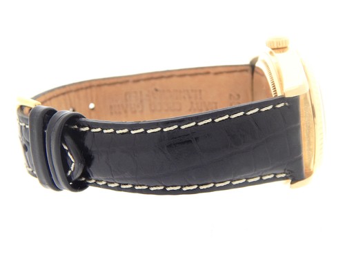 Rolex Day-Date Herren 18K Gelbgold 18038 Uhr schwarzes Armband silbernes Zifferblatt Quickset - Bild 5 von 7
