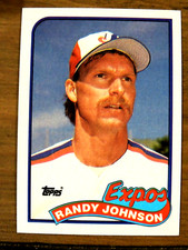 RANDY JOHNSON 1989' TOPPS ROOKIE #647    HOF LEGEND