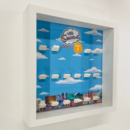 Display Frame for Lego ® The Simpsons Series 1 minifigures 71005 figures 27cm - Picture 11 of 12