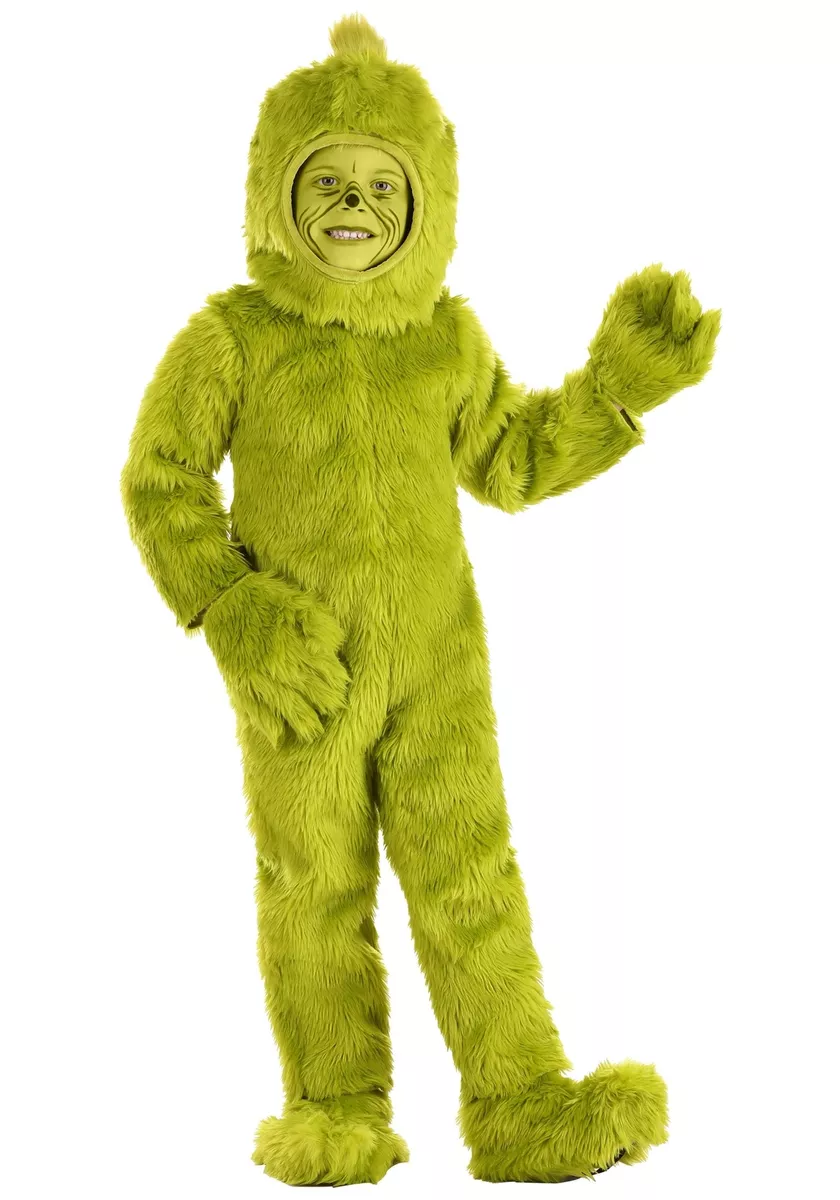 Dr. Seuss Grinch Toddler Open Face Costume eBay