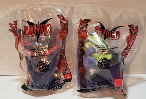 2000 Burger King Batman Beyond Kid’s Club Toy Lot Of 3. NOS. - Picture 2 of 7