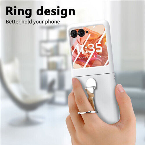For Motorola Razr 50/40 Ultra Phone Case Wallet Case HD Screen Case Ring Cover - Picture 3 of 28