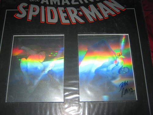 The Amazing Spider-Man Autographed Stan Lee+John Romita Hologram with COA 1992 - Picture 2 of 4