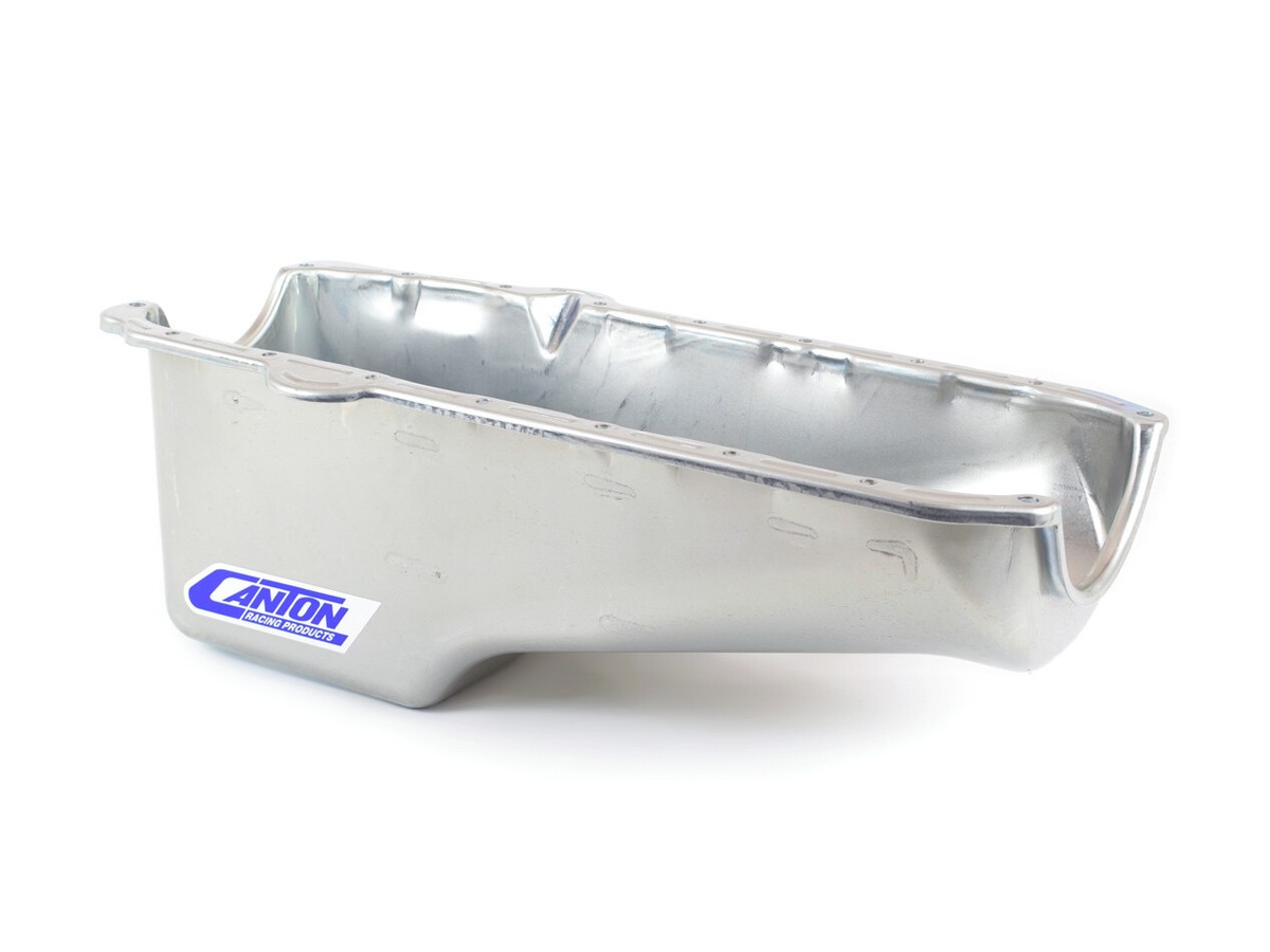 Canton 15-010 Oil Pan Stock Appearing Pre-80 SBC Canton 15-010 Oil Pan Stock Appearing Pre-80 SBC