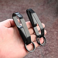 Belt Key Holder Quick Release Stainless Steel Duty Belt Key Clip With Key CH