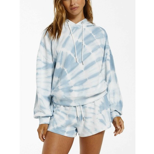 Z Supply Eva Spiral Tie Dye Hooded Sweatshirt Women S Long Sleeve 100% Cotton - Bild 5 von 9