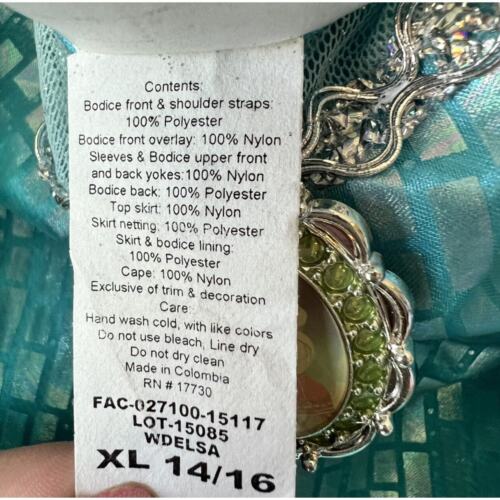 NWOT Disney Parks Frozen Queen Elsa Costume - XL (14/16) - Picture 7 of 12