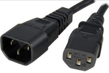 Adapter CAB-C13-CBN Cabinet Jumper - Power cable (250 VAC) - IEC 320 EN...