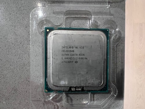 Celeron 430 Intel 1.8 GHz CPU Processor SL9XN LGA 775 Processor 512k/800 MHz - Picture 2 of 2