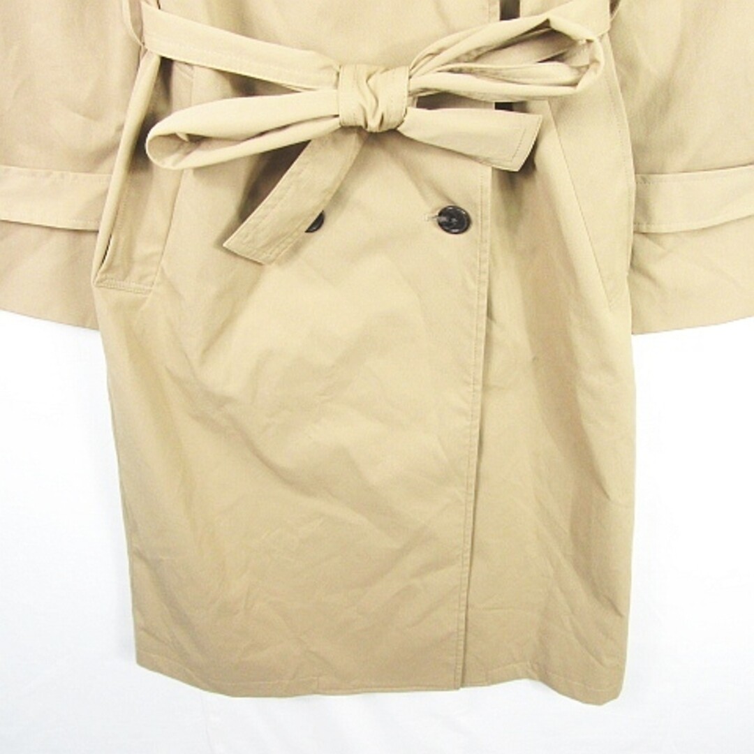 GU 2 Way Trench Coat Gilet Long Length XS Beige Small Size GU 2 Way Trench Coat Gilet Long Length XS Beige Small Size