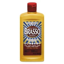 BRASSO 8 oz Bottle (CASE OF 8) Metal Polish