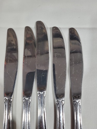 Rogers Co. Korea Auberge Satin Stainless (5) Piece Place Setting Knife - Picture 3 of 5