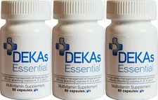 DEKAs Essential Multivitamin Supplement 60 capsules ( 3 pack ) __