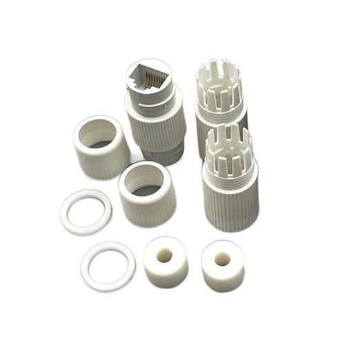 RJ45 Docking Connector Ethernet Network Straight-through Waterproof IP67 Header - Photo 7/11