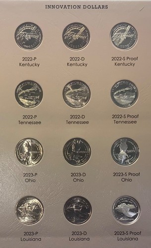2018 - 2024 75 PDS BU & Proof Innovation Dollar Set to Date wDansco Album - Picture 6 of 9