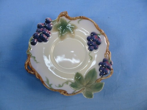 Franz Porcelain Tea Cup and Saucer Grapes and Vines FZ00179 Condition New - Picture 4 of 12