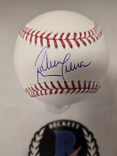 Ruben Sierra Signed Official Major League Baseball Beckett Auto Rangers Yankees - Picture 2 of 3