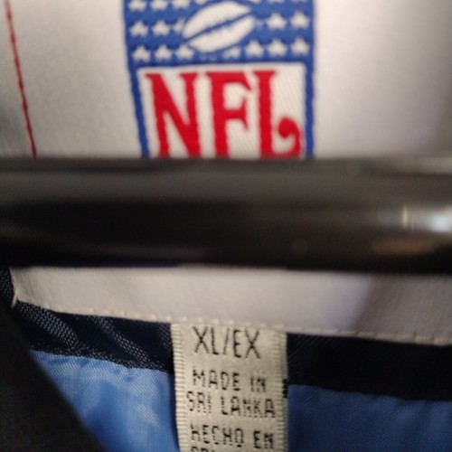 VTG. Tennessee Titans NFL Licensed XL Quilted Jacket NWTS Dark Blue - Picture 4 of 6