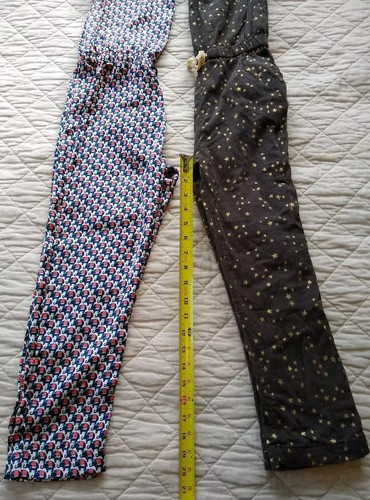 Lot of TWO Crewcuts Girls size 10 Jumpsuits Gray Star, Navy Elephants J. Crew - Picture 15 of 16