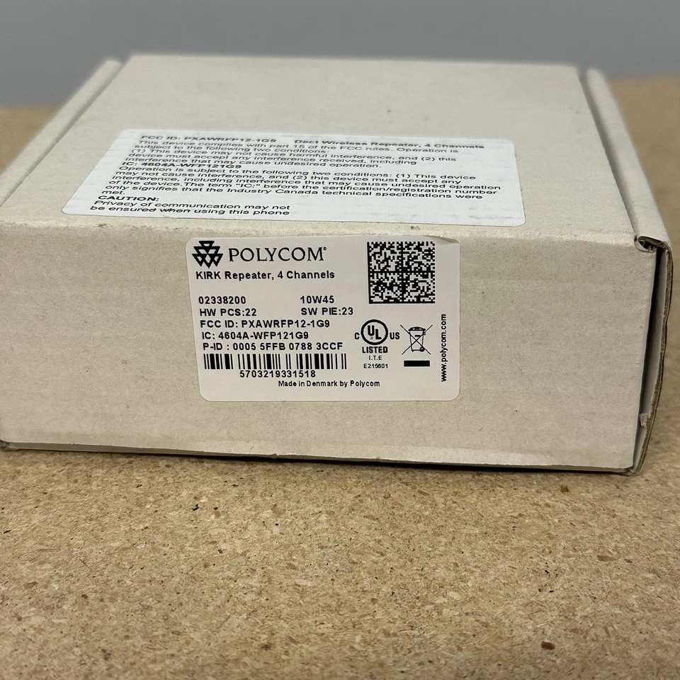 KIRK Polycom Auerswald repetidor DECT multicelular superior 4 canales Foto 4 de 4