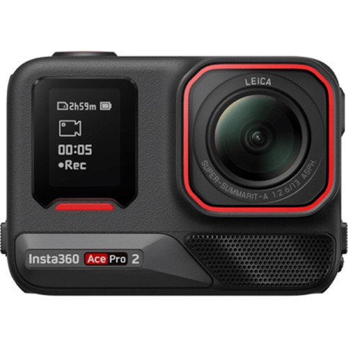 Insta360 Ace Pro 2 8K Waterproof Action Camera Dual Battery + Accessories Bundle - Picture 3 of 12
