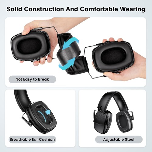Link Dream Ear Protection Muffs Noise Reduction SNR 35dB Hearing... - Picture 4 of 6
