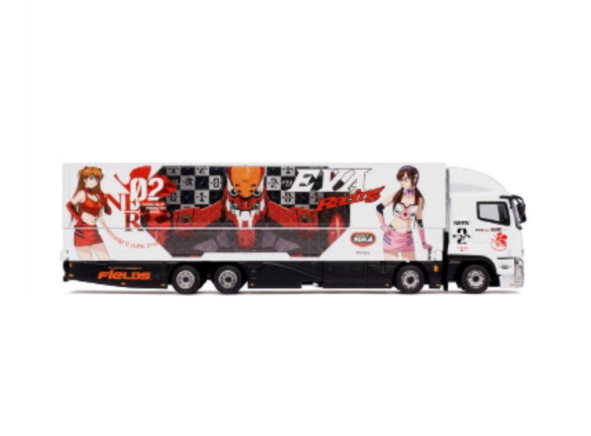 Mitsubishi Fuso Super Great EVA Racing 1/64 Diecast Model Mitsubishi Fuso Super Great EVA Racing 1/64 Diecast Model