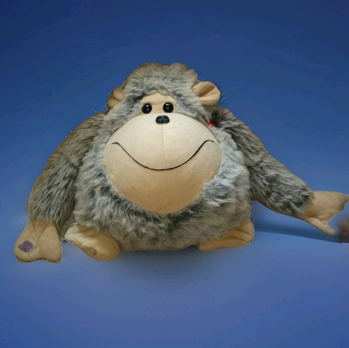 Medium Bashful Baby Gorilla grau Plüschtier Kuscheltier sucht liebevolles Zuhause - Bild 1 von 10