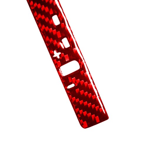 5Pcs For Toyota Camry 2012-14 Red Carbon Fiber Console Gear Shift Panel Cover - Bild 8 von 12