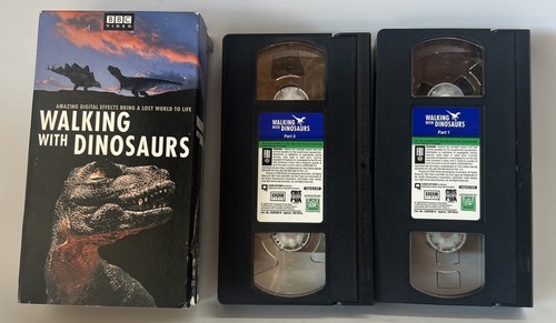 Walking With Dinosaurs BBC Video Two VHS Tapes 1999 180 Minutes - Picture 4 of 6