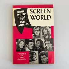 Screen World 1978 John Willis First Edition Film Annual Volume 29 Crown