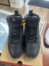 Nike Air Jordan 12  "Black Taxi" CT8013-071 Basketball Sneakers Men's Size 9